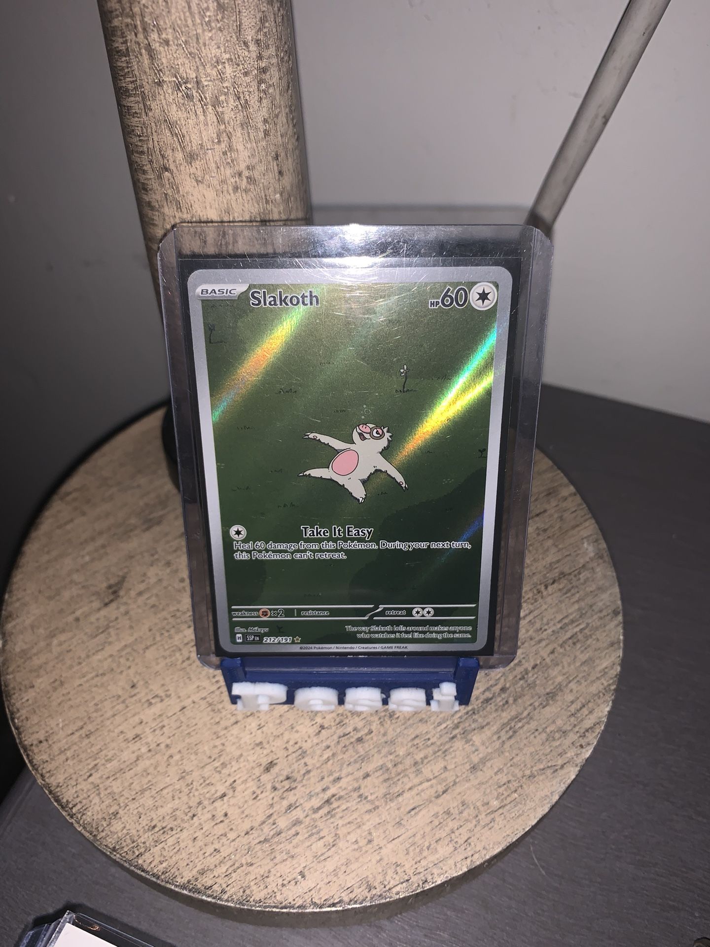 Pokémon Tcg Illustration Rare Slakoth