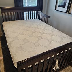 Full Bed, Mattress And Box Foundation