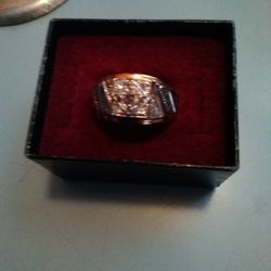 Man's Ring Size 10.5. It Is Not Real Gold Just Plated 