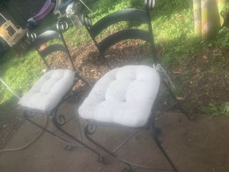 Outside chairs