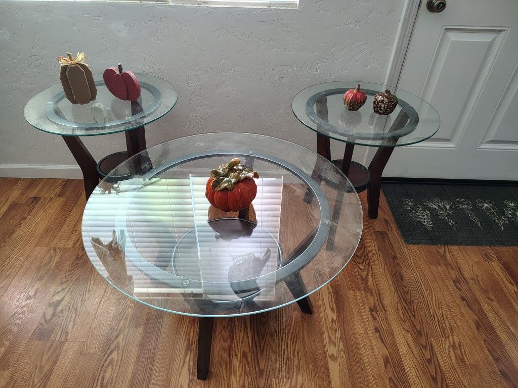 3 Piece Coffee Table Set