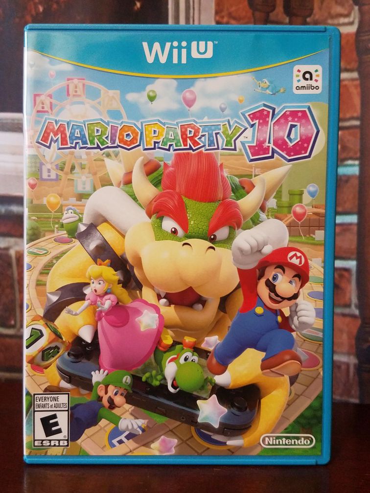 WiiU Mario Party 10 Nintendo Wii U Video Game