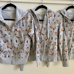 Chip ‘n’ Dale Zippered Sweatjacket