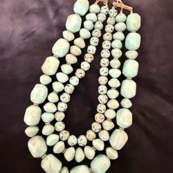 Turquoise necklace: 