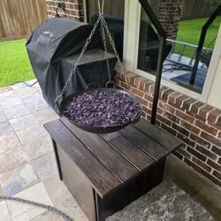 Custom Gas Fire Pit
