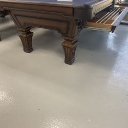 8ft Pool Table With Drawer