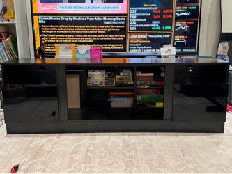 TV Stand for TVs Up to 80” 70x14x23 with Storage Cabinet