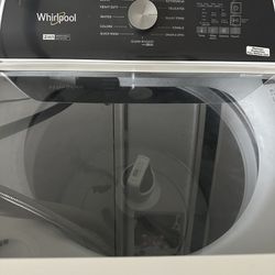 Whirpool  washer with transparent top