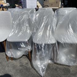 4 Chairs Gray $200