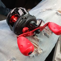 **TWO BAIT CASTER REELS*