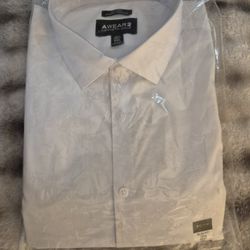 Men's "Kenneth Cole" Dress Shirt, DAMAGED 
