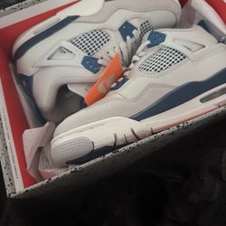 Retro 4 Military Blue