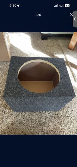 12” subwoofer box