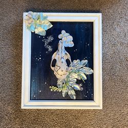 Galaxy Fox Skull Art