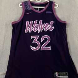 Men's Nike Karl-Anthony Towns Minnesota Timberwolves City Edition Swingman Jersey