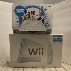 Wii Sports Console + Wii U Draw