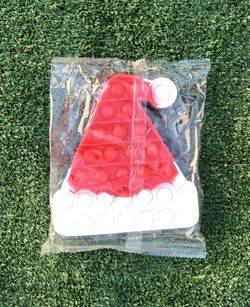 Santa Hat Pop It Fidget Toy