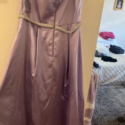 Vestido Morado Talla 13