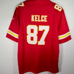 Chiefs Kelce Red Jersey Super Bowl (small To 3X)