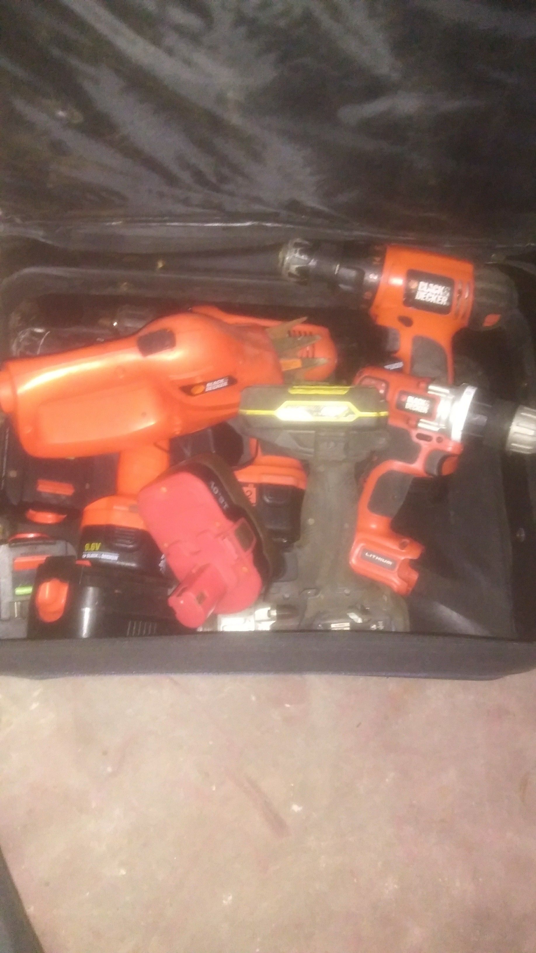 Black & decker drills no charger