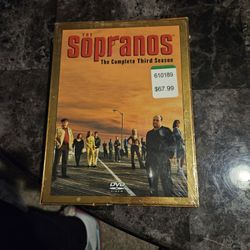 Brand New Sopranos Complete 3rd Season. DVD Box Set
