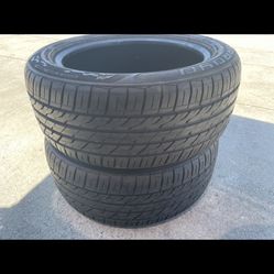 2 — 225/50r17 Arroyo Tires Good 90% Treads 2024 DOT!!!