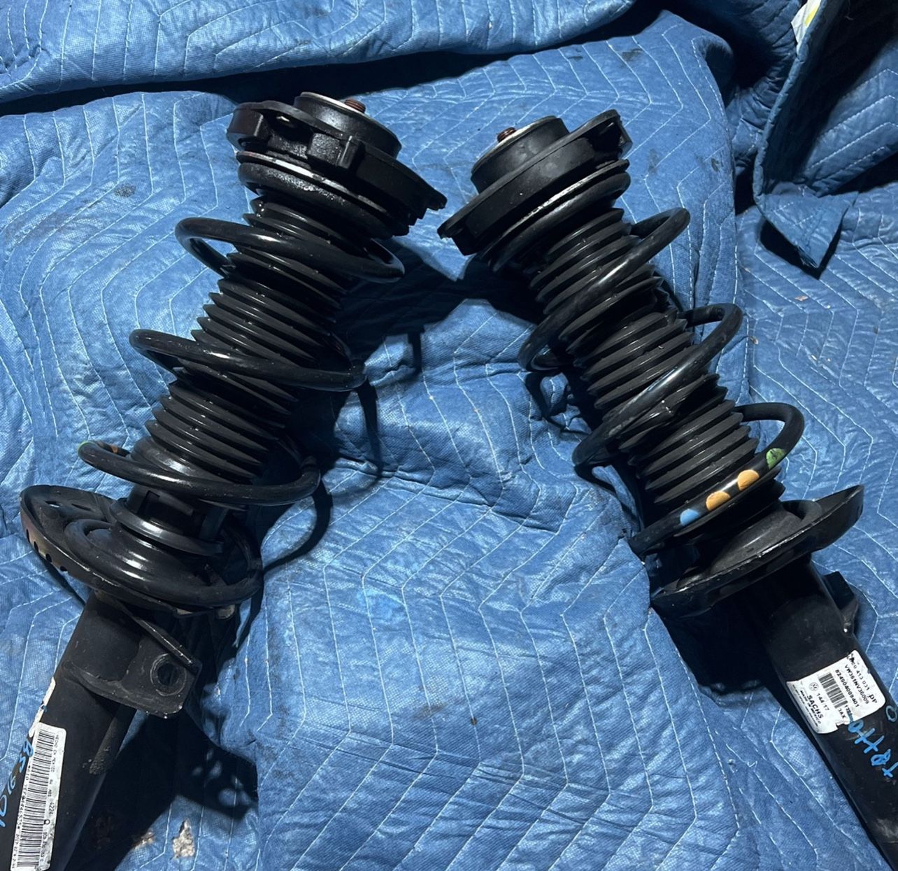 2017-2019 VW Jetta Front Strut Spring Assembly Shock