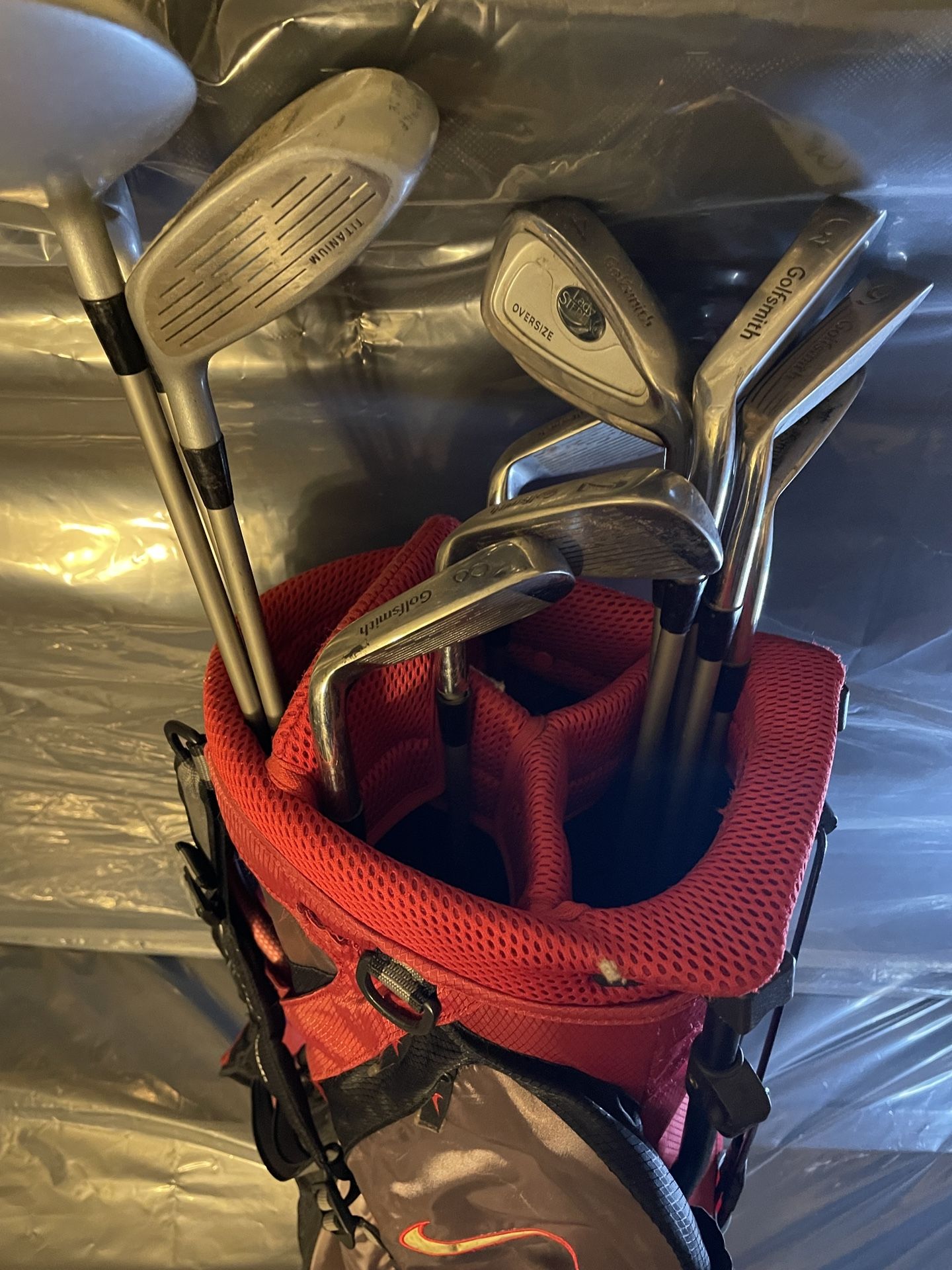 Golf Clubs And Bag