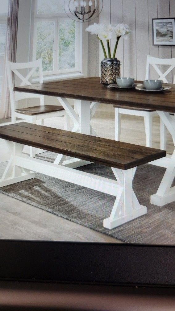 Dining table from Mathis bros