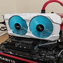 AMD RX 580 8GB GPU Graphics Card For Gaming Computer PC Desktop White