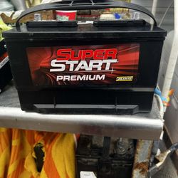 Like New 10-2025 2 Months Old Super star Premium Group 65 Battery $5 Off With a Old Battery