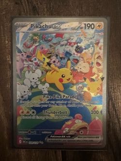 Pokemon Daytime Pikachu Ex (Daytime Pikachu) 30th Celebrations