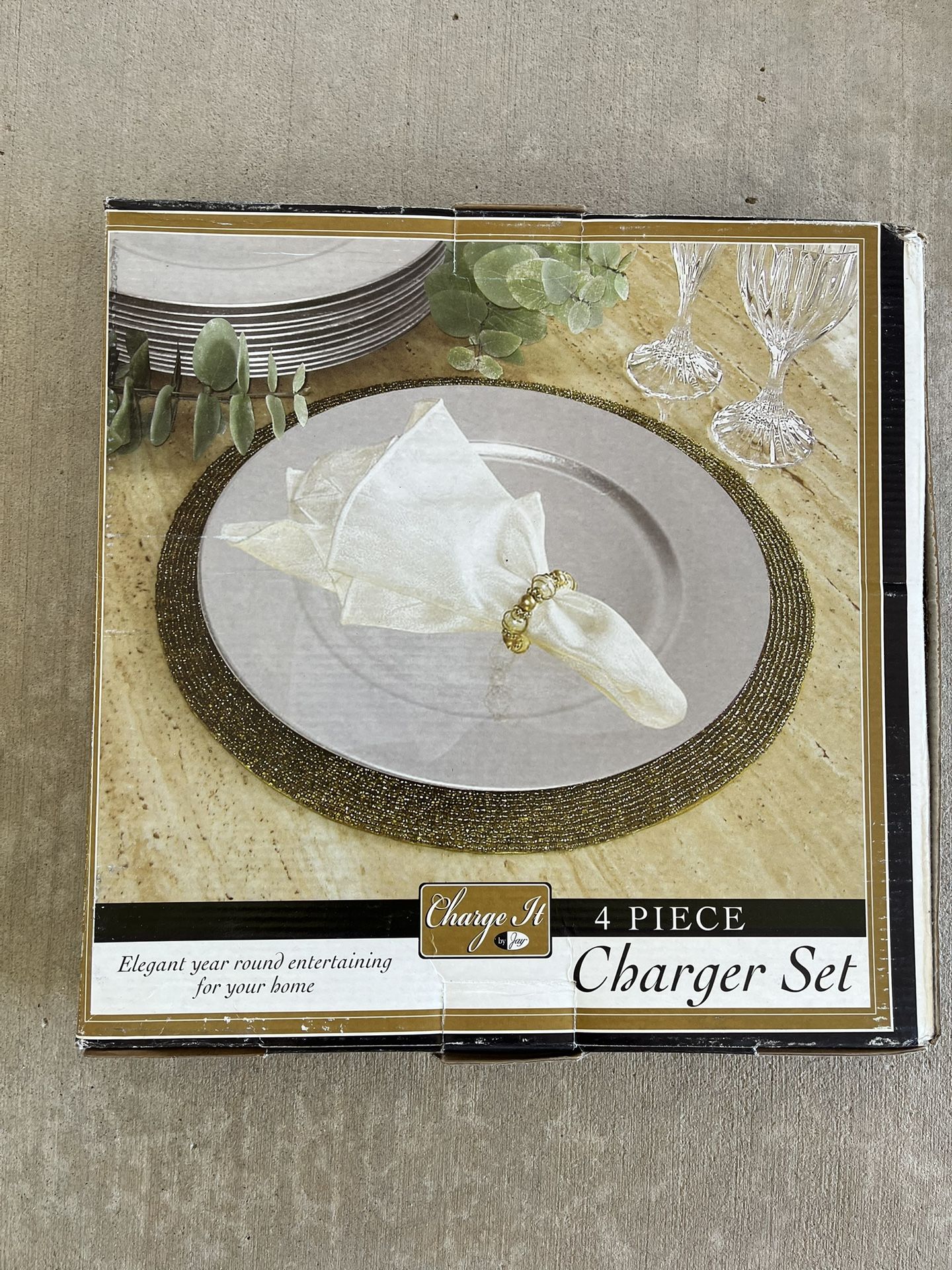 Gold Charger Plates