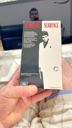 Scarface VHS 2-Tape Set - Al Pacino - Original 1984 First Press MCA Stereo - Complete Original MCA Home Video stereo edition, 1983 film. 2 tapes Part 