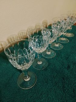Vintage Set of 6 wine Cups