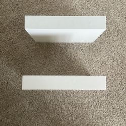 IKEA Set Of 2 White Shelves