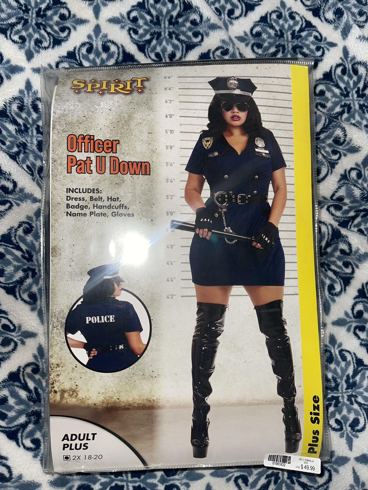Women’s Plus Size Police Costume