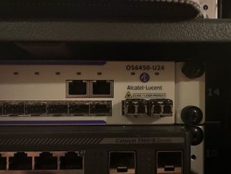 Alcatel Lucent OS6450-U24 Network Switch