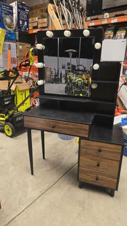4-drawer combo dresser with mirror