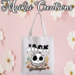 Jack custom tote bag