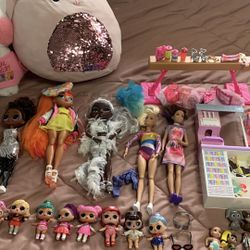 Set Of doll’s LOL BARBY