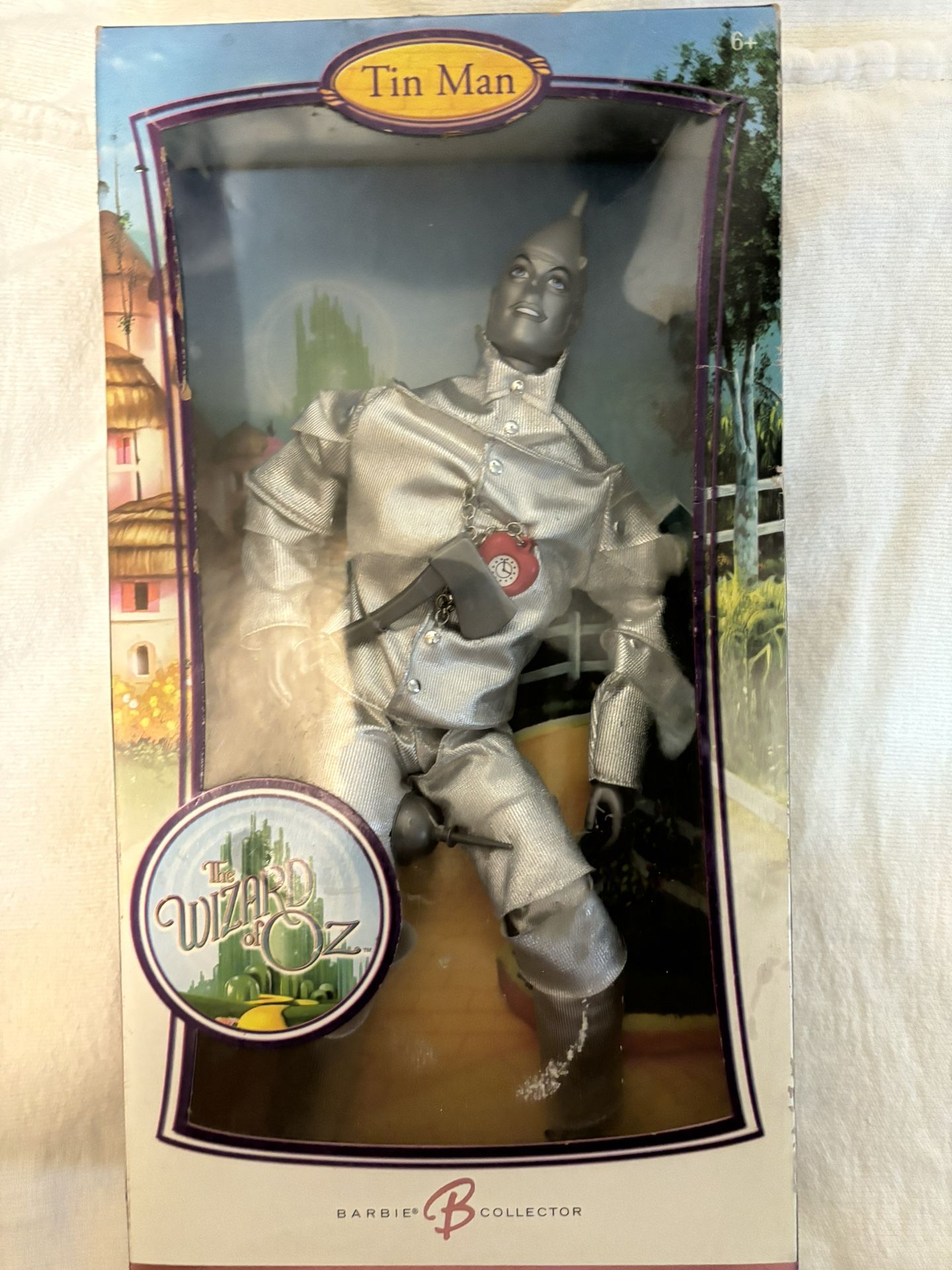 Wizard of Oz Tin Man Barbie Doll Pink Label