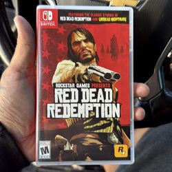 Red Dead Redemption for Nintendo switch