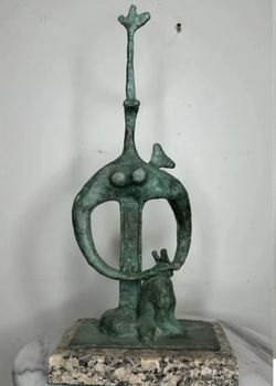 Jacques Lipchitz Large Modern Bronze Sculpture