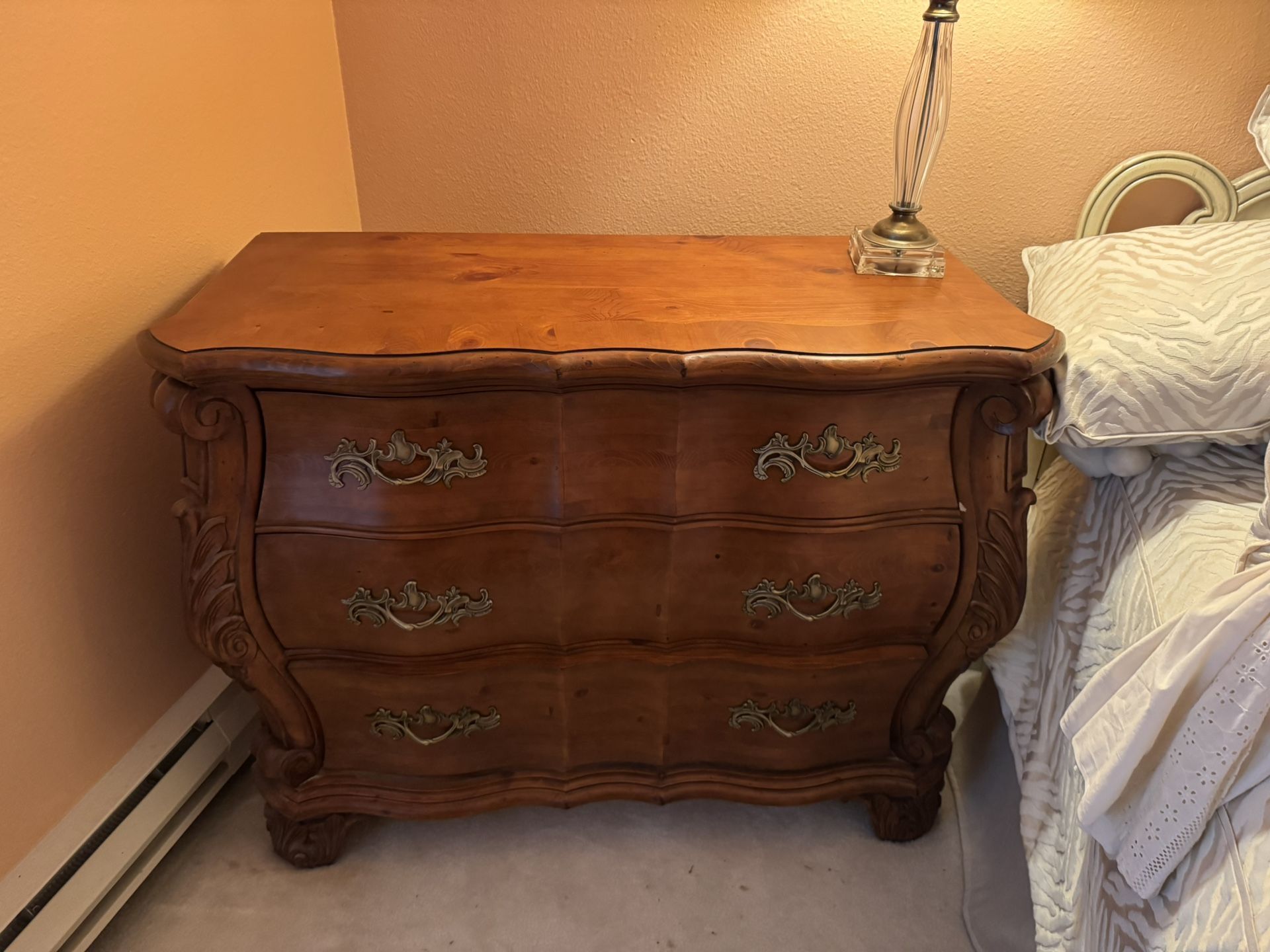 Solid Wood Bombay Style Dresser