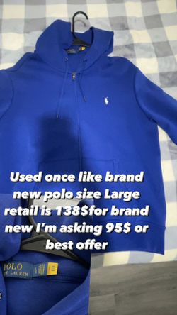 Polo Zip Up Sweater