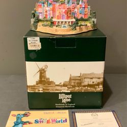 Disney Its a small world Figurine by Lilliput Lane LE 400