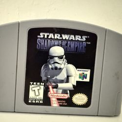 Star Wars Shadows Of The Empire Nintendo 64