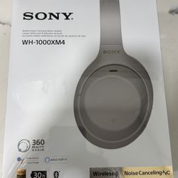 Sony WH-1000XM4 Silver Brand new