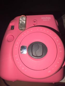 Instax mini 9 pink with 3 extra film packs